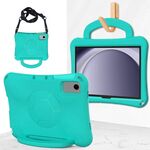 Per Samsung Galaxy Tab A9+ 10.95 2023 Custodia per tablet antiurto in EVA a forma di calcio (verde menta)