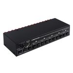 B06 Selettore altoparlante amplificatore di potenza 82 ingressi 6 uscite Selettore altoparlanti stereo a 6 regioni