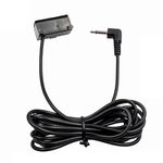 Microfono esterno con qualità audio HD per navigazione GPS per auto da 3 m, specifica: spina piegata (3,5 mm)