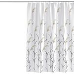Tenda da doccia impermeabile per bagno stampato in canna fresca da 150x180 cm (Reed)