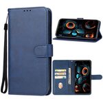 Custodia in pelle per telefono Ulefone Power Armor 16S (blu)