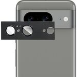Per Google Pixel 8 IMAK Metal Armor Premium Pellicola protettiva per fotocamera (nero)