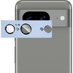Per Google Pixel 8 IMAK Metal Armor Premium Pellicola protettiva per fotocamera (blu)