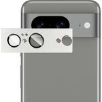 Per Google Pixel 8 IMAK Metal Armor Premium Pellicola protettiva per fotocamera (Argento)