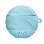 Per Huawei FreeBuds 3/4 Custodia protettiva satinata per auricolari wireless Bluetooth (ciano-blu)