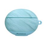 Per Huawei FreeBuds 4i / 5i Custodia protettiva satinata per auricolari wireless Bluetooth (ciano-blu)
