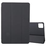 Custodia per tablet in pelle siliconica ripiegabile per Xiaomi Pad 6S Pro 12.4 (nera)