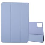 Custodia per tablet in pelle siliconica ripiegabile per Xiaomi Pad 6S Pro 12.4 (lavanda)