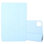 Custodia per tablet in pelle siliconica ripiegabile per Xiaomi Pad 6S Pro 12.4 (blu ghiaccio)
