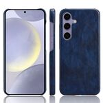 Per Samsung Galaxy S24 5G Custodia per telefono con cover posteriore con texture Litchi (blu)