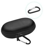 Borsa porta mouse portatile con moschettone (nero)