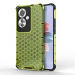 Per OPPO Reno11 F Custodia antiurto per telefono a nido d'ape (verde)