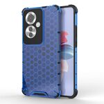 Per OPPO Reno11 F Custodia antiurto per telefono a nido d'ape (blu)