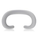 Custodia in silicone sostituibile antipolvere e resistente al sudore per maschera per gli occhi in silicone Apple Vision Pro (bianca)
