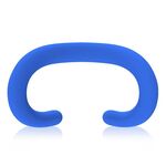 Per Apple Vision Pro Maschera per gli occhi in silicone Custodia in silicone sostituibile antipolvere resistente al sudore (blu)