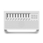 Umidificatore da tavolo domestico per macchina per aromaterapia con fiamma bianca Bluetooth C221 (versione inglese)