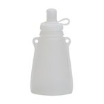 Contenitori riutilizzabili per alimenti per bambini in silicone da 120 ml Contenitori per stoccaggio spremuti ricaricabili (bianco)