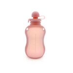 Contenitori riutilizzabili per alimenti per bambini in silicone da 150 ml Contenitori per alimenti spremuti riutilizzabili (rosa)