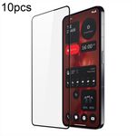 For Nothing Phone 2a 10 pezzi DUX DUCIS 0,33 mm 9H Pellicola in vetro temperato allumina media