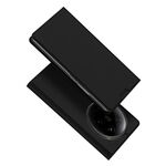 Per Xiaomi 14 Ultra DUX DUCIS Skin Pro Series Custodia in pelle flip per telefono (nera)
