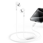 Yesido YH45 USB-C/Type-C Auricolare cablato con microfono (bianco)