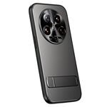 Per Xiaomi 14 Ultra R-JUST RJ-61 Galvanotecnica TPU satinato + custodia per PC con supporto (grigio)