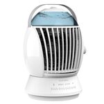 CF-009 USB Touch Spray Umidificazione Aria condizionata Ventilatore Desktop Office Air Cooler (Bianco)