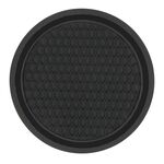 Tappetino antiscivolo interno per sottobicchiere per auto senza diamanti da 3 pezzi 7 cm (nero)