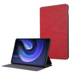 Per Xiaomi Pad 6S Pro 12.4 Custodia protettiva in pelle per tablet Flip TPU (rossa)