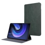 Per Xiaomi Pad 6S Pro 12.4 Custodia protettiva in pelle per tablet Flip TPU (verde)
