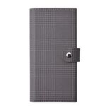 Per iPhone 13 ViLi GHA Series Antiurto MagSafe RFID Custodia in pelle con chiusura orizzontale per attrazione (Grigio)