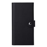 Per iPhone 13 ViLi GHA Series Antiurto MagSafe RFID Custodia in pelle con chiusura orizzontale per attrazione (Nero)