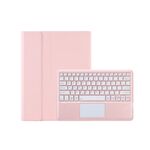 Per Huawei MatePad Pro 13,2 pollici AH18-A Custodia tablet in pelle con tastiera Bluetooth staccabile e touch (rosa)