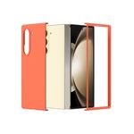 Per Samsung Galaxy Z Fold 6 5G Custodia per telefono con copertura totale smerigliata per PC (arancione)