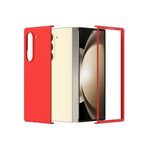 Per Samsung Galaxy Z Fold 6 5G Custodia per telefono con copertura totale smerigliata per PC (rossa)