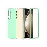 Per Samsung Galaxy Z Fold 6 5G Custodia per telefono con copertura totale smerigliata per PC (verde chiaro)