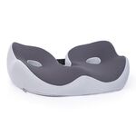 Cuscino per sedia traspirante in memory foam per ufficio sedentario (grigio scuro)