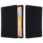 Custodia per tablet antiurto in silicone liquido di colore puro per Samsung Galaxy Tab S6 Lite 2024 (nero)