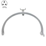 Lampada per unghie pieghevole M12X a LED a mezzaluna con controllo touch, lunghezza: 56 cm (spina UK)