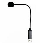 Microfono per videoconferenza dal vivo per computer con presa diretta USB da 4,0 x 255 mm