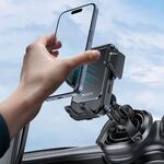 Supporto per auto con presa d'aria di ricarica wireless da 15 W con allineamento automatico Yesido C312
