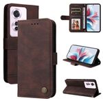 Per OPPO Reno11 F Global / F25 Pro Global Skin Feel Life Tree Custodia in pelle con bottoni in metallo (marrone)