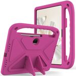 Per Honor Pad 9 Custodia portatile antiurto per tablet EVA (rosa rossa)