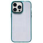 Per iPhone 13 Pro Max 2 in 1 Custodia per telefono antiurto trasparente in acrilico (verde)