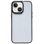 Per iPhone 13 Custodia per telefono antiurto trasparente in acrilico 2 in 1 (nera)