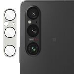 Per Sony Xperia 1 V IMAK Metal Armor Premium Pellicola protettiva per fotocamera (Argento)