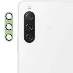 Per Sony Xperia 10 V IMAK Metal Armor Premium Pellicola protettiva per fotocamera (verde)