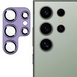 Per Samsung Galaxy S24 Ultra 5G IMAK Metal Armor Premium Pellicola protettiva per fotocamera (viola)