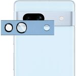 Per Google Pixel 7a IMAK Metal Armor Premium Pellicola protettiva per fotocamera (blu)