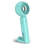 Mini ventilatore elettrico con supporto portatile e invisibile TGVIS (verde)